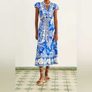 Blue Dress | Farm Río | sz S